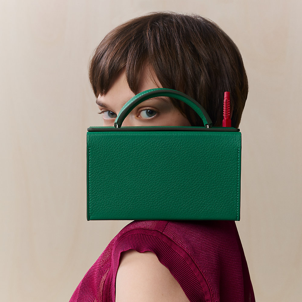 HERMES エルメス ケリー28 ルージュアッシュ ゴールド金具